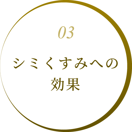 シミくすみへの効果